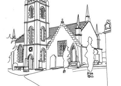 Dalry Parish Church, St John's Town of Dalry